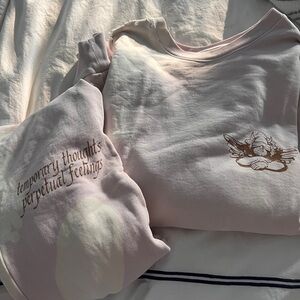 Boys lie sweatpants sweatshirt set!! Bottoms size small top one size